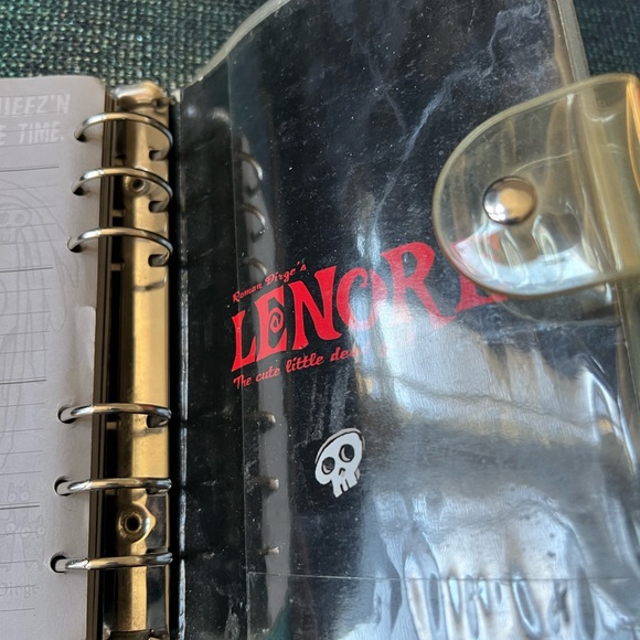 Lenore Cute Little Dead Girl By Roman Dirge Planner/organizer Very RARE!Vintage - Picture 7 of 12